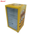 98L Glass Door Tabletop Mini Showcase Cooler